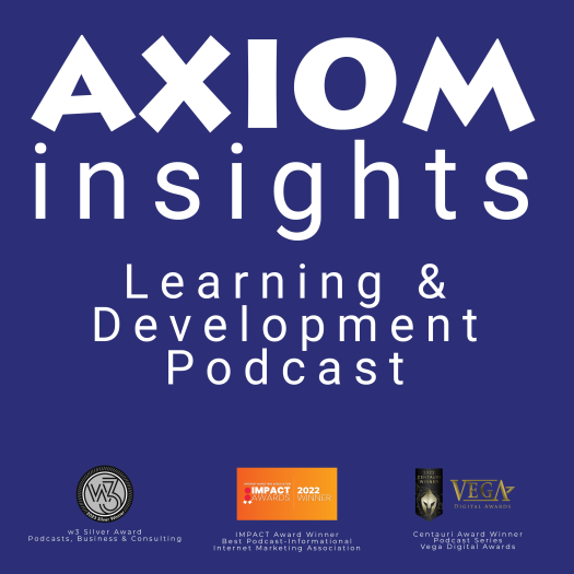 Axiom Insights Podcast Square Award Banners 2023